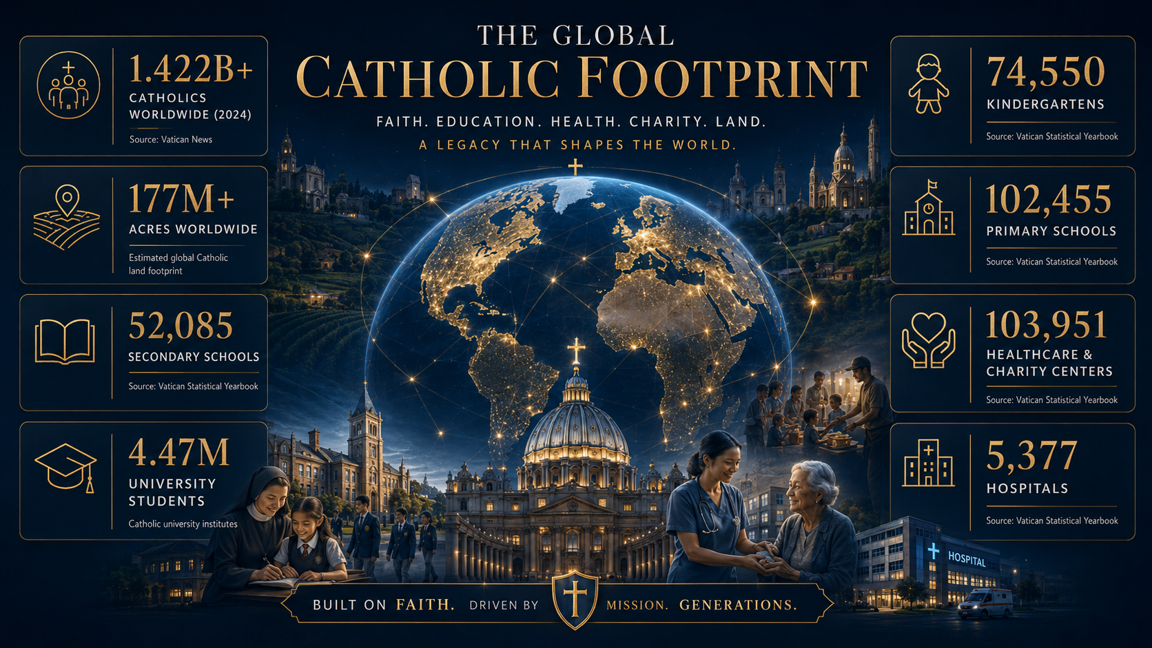The global Catholic footprint