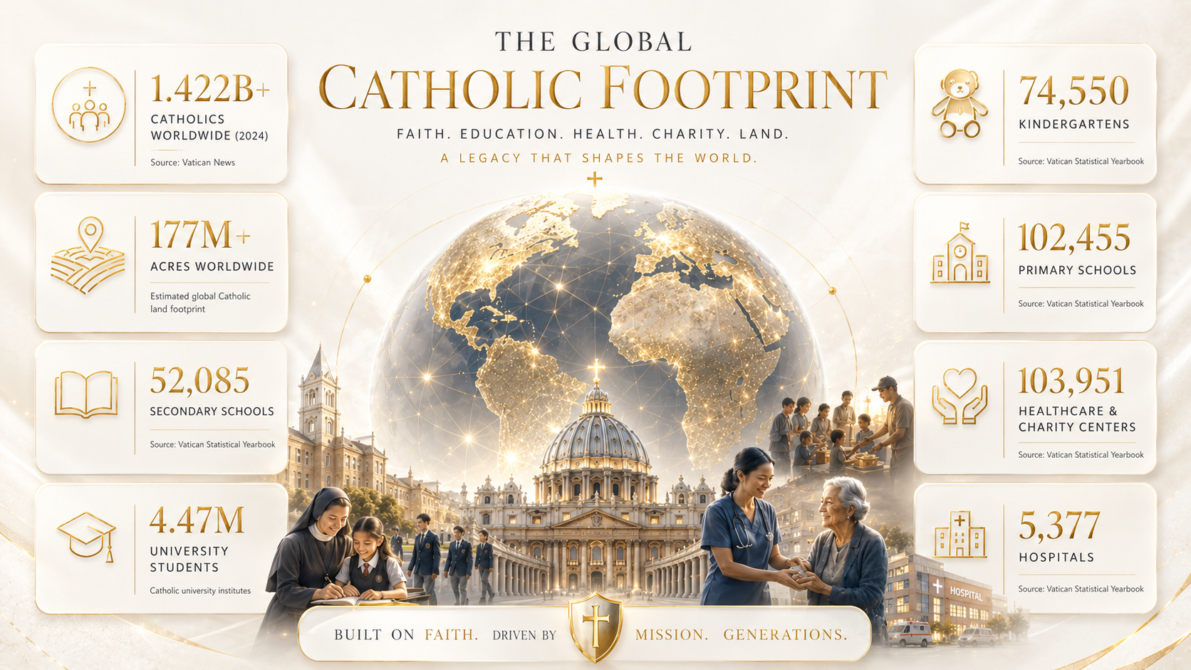 The global Catholic footprint