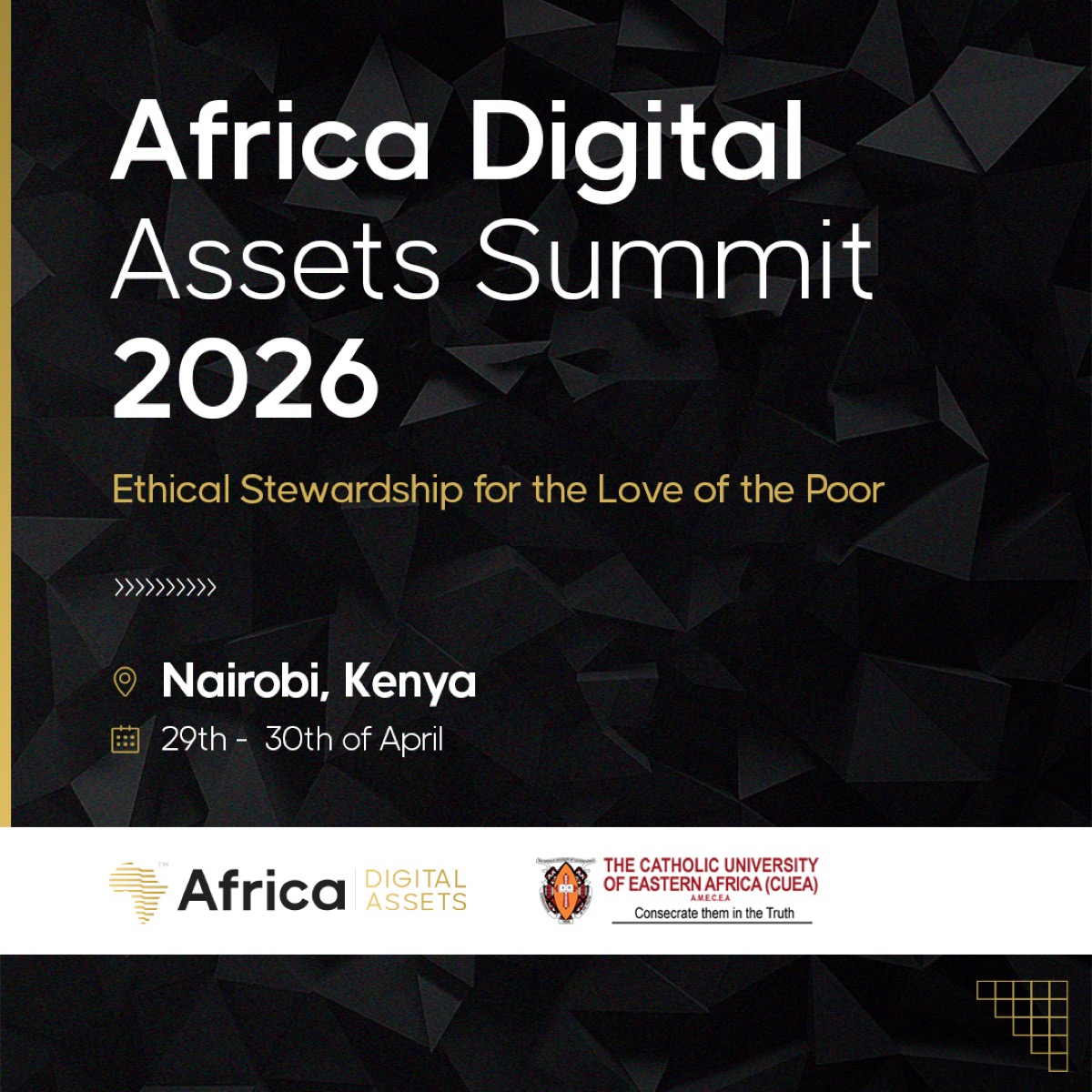 Africa Digital Assets Summit set for Nairobi in April 2026
